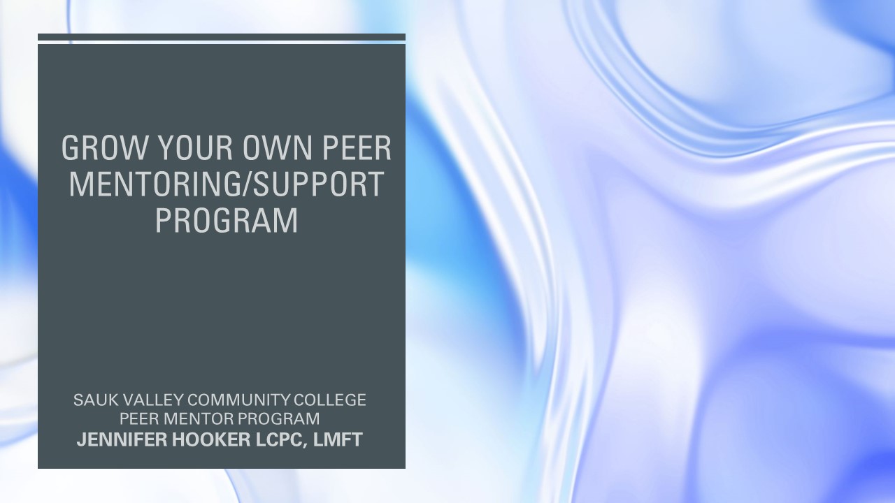 Grow your own Peer Mentoring Support Program